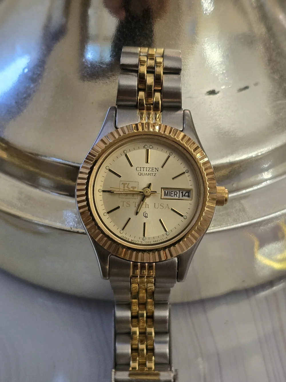 Citizen Two-Tone Gold and Silver Women's Quartz Watch
